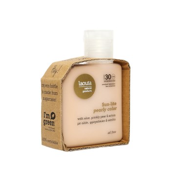 Laouta Sun-lite pearly color Αντηλιακό Προσώπου 50ml
