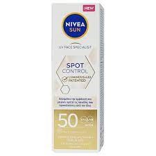 Nivea Sun Spot Control Luminous630 Spf50 Face Fluid Κατά των Πανάδων 40ml