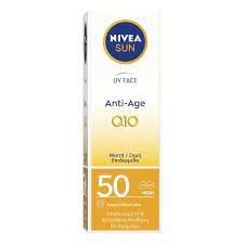 Nivea Sun UV Anti-Age Face Cream Q10 SPF50 50ml.