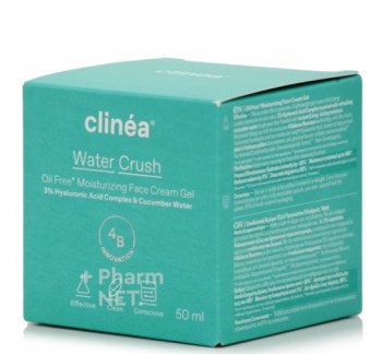 Clinea Water Crush Oil Free Cream Gel (50ml) - Ενυδατική Κρέμα Τζελ Προσώπου