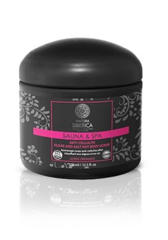 Natura Siberica SAUNA & SPA Hot Body Scrub Ζεστό Scrub με φύκια κατά της κυτταρίτιδας 370ml