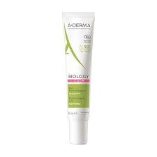 A-Derma Biology Calm Soin Apaisant Soothing Cream Δερματολογική Καταπραϋντική Φροντίδα για το Αντιδραστικό Δέρμα, 40ml