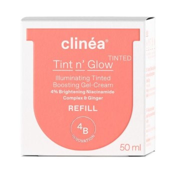 Clinea Tint N' Glow Refill Light Gel Προσώπου Ημέρας με Χρώμα για Λάμψη 50ml