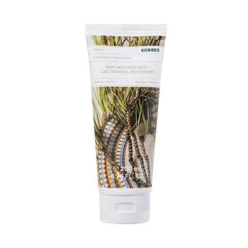 Korres Body Smoothing Milk Forest Cedar Ενυδατικό Γαλάκτωμα Σώματος με Ξυλώδες Άρωμα Κέδρου 200ml