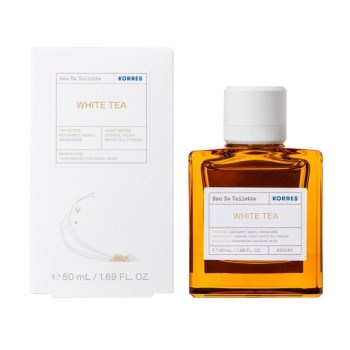 Korres White Tea Eau De Toilette Γυναικείο Άρωμα Λευκό Τσάι 50ml