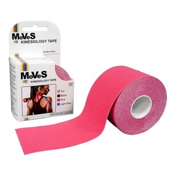 MoVeS –  ροζ Tape Κινησιοθεραπείας