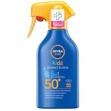 Nivea Sun Kids Protect & Care Sun Spray SPF50+ Παιδικό Αντιηλιακό Σπρέι 5 σε 1, 270ml
