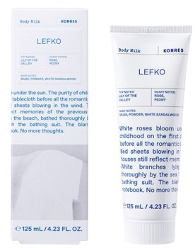 Korres Lefko Body Milk Γαλάκτωμα Σώματος, 125ml