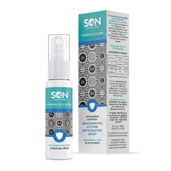 Science of Nature SON Vitamins D3, C & Zinc Liposomal Spray 30ml