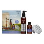 Apivita Λοσιόν Κατά Της Τριχόπτωσης 150ml & ΔΩΡΟ Mini Τονωτικό Σαμπουάν για Άνδρες 75ml & Βούρτσα για Μασάζ στο Τριχωτό