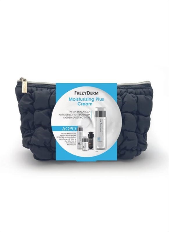 Frezyderm Moisturizing 30+ Plus Cream 50ml & Δώρο Night Force A+E 10ml & Eye Balm 5ml & Velvet Colors Medium 2ml
