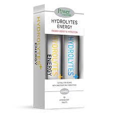 Power of Nature Hydrolytes Plus Energy & Hydrolytes Plus 20+20 Αναβράζοντα Δισκία