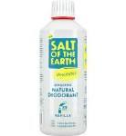 Salt of The Earth Unscented Natural Deodorant Refill 500ml - Vegan