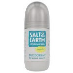Salt of the Earth Vegan Refillable Roll-On Deodorant Unscented Άοσμο Επαναγεμιζόμενο Αποσμητικό, 75ml