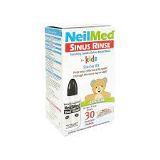 Sinus Rinse Kids Kit Σύστημα Ρινικών Πλύσεων για Παιδιά Συσκευή +30 Φακελάκια