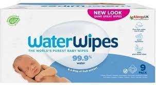 WaterWipes Baby Wipes 9x60τεμ (Βιοδιασπώμενα Άοσμα Μωρομάντηλα)