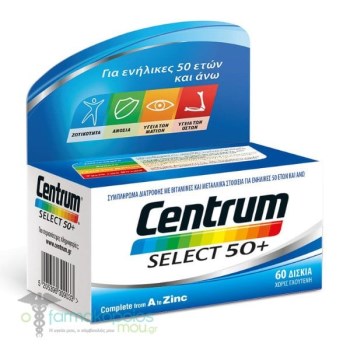 CENTRUM SELECT 50+ 60TAB NEW