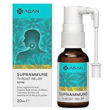Agan Suprammune Throat Relief Spray 20ml