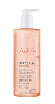 Avene Xeracalm Nutrition Gel Nettoyant Τζελ Καθαρισμού 500ml