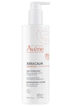 Avene XeraCalm Nutrition Moisturizing Lotion Ενυδατική & Καταπραϋντική Λοσιόν για Πρόσωπο & Σώμα, 400ml