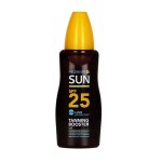 Helenvita Sun Tanning Booster Oil Spf25 Αδιάβροχο Αντηλιακό Λάδι Μεσσαίας Προστασίας, 200ml