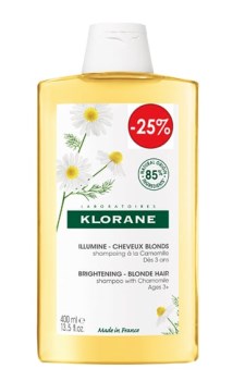 Klorane Promo (-25%) Brightening Blonde Hair Shampoo Σαμπουάν για Ξανθά Μαλλιά με Χαμομήλι, 400ml
