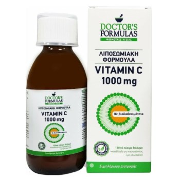 Doctor's Formulas Vitamin C Λιποσωμιακή Φόρμουλα 1000mg 150ml