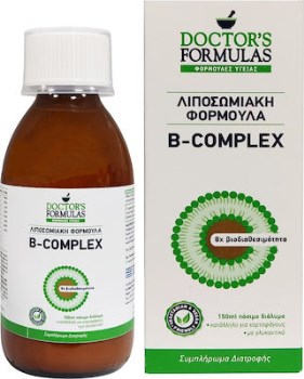Doctor's Formula B Complex Λιποσωμιακή Φόρμουλα με Βιταμίνες του Συμπλέγματος B, 150ml