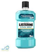 Listerine Cool Mint Στοματικό Διάλυμα για Βαθύ Καθαρισμό & Δροσερή Αναπνοή, 500ml