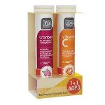 Pharmalead Cranberry 20 Effer.tabs & Δώρο Vitamin C 1000mg 20 Effer.tabs