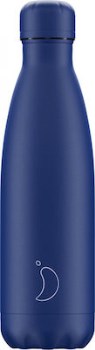 Chilly's Monochrome Blue Μπουκάλι Θερμός 0.50lt
