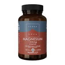Terranova Magnesium 100mg Complex Συμπλήρωμα Διατροφής 100caps.