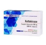 Viogenesis Nattokinase 100mg 2000FU, 60 caps