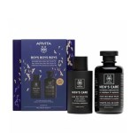 Apivita Boys Boys Boys, Eau De Toilette Με Κέδρο & Κάρδαμο 100ml & Σαμπουάν - Αφρόλουτρο 250ml