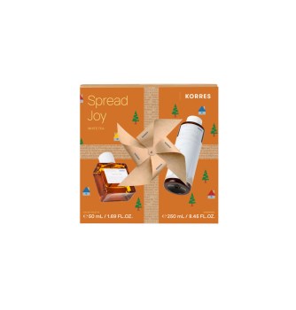 Korres Promo Spread Joy White Tea Eau De Toilette 50ml & Showergel 250ml