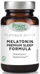 Power Of Nature Platinum Range Melatonin Premium Sleep Formula Συμπλήρωμα για τον Ύπνο 30 κάψουλες