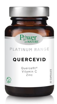 Power Of Nature Platinum Range Quercevid Συμπλήρωμα για την Ενίσχυση του Ανοσοποιητικού 30 κάψουλες
