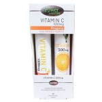 Power Of Nature Vitamin C 1000mg Propolis 20 αναβράζοντα δισκία & Vitamin C 500mg 20 αναβράζοντα δισκία