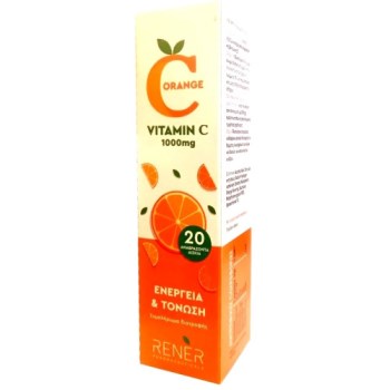 Rener Vitamin C 1000mg 20 αναβράζοντα δισκία