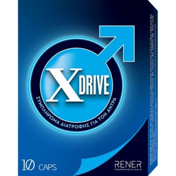 Xdrive Συμπλήρωμα Διατροφής για τον Άνδρα που Αυξάνει την Σεξουαλική Απόδοση 10 κάψουλες