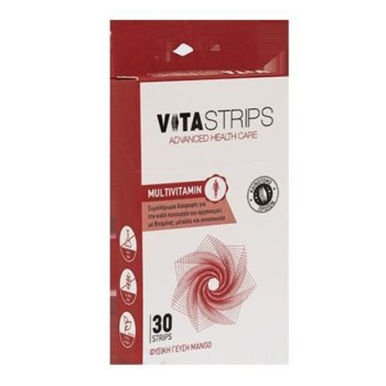 Vitastrips Multivitamin Πολυβιταμίνη με Φυσική Γεύση Μάνγκο 30 τμχ