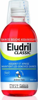 Eludril PROMO Classic 500ml με στικερ -5ευρω για τον καταναλωτη