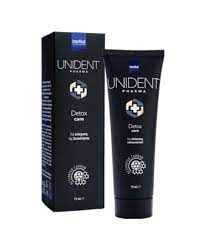 Intermed  Unident Pharma Detox Care Λευκαντική Οδοντόπαστα με Ενεργό Άνθρακα 75ml