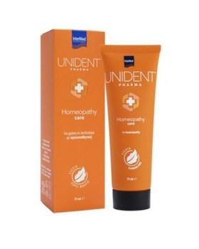Intermed Unident Pharma Toothpaste Homeopathy Care 75ml – Οδοντόπαστα Ομοιοπαθητικής