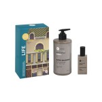 Panthenol Extra PROMO PACK Life Dark Shadows 3 In 1 Ανδρικό Αφρόλουτρο-Σαμπουάν 500ml & Dark Shadows Άρωμα 50ml.