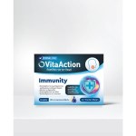 VitaAction Παστίλιες για τον λαιμό Immunity με γεύση μέλι και φραγκοστάφυλο χ24 παστίλιες