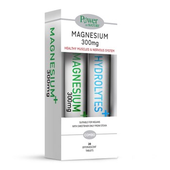 Power οf Nature Magnesium 300mg 20eff.tabs & ΔΩΡΟ Hydrolytes 20eff.tabs