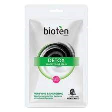 Bioten Detox Black Tissue Mask 20ml