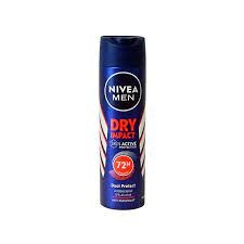 Nivea Men Dry Impact Αποσμητικό Σε Σπρέυ 48h 150ml.