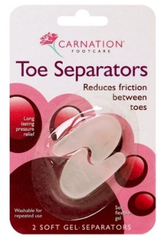 Carnation Toe Separators Διαχωριστικά Δακτύλων 2 Τμχ